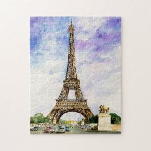 Eiffelturm Paris. Puzzle