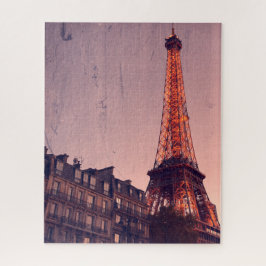 Eiffelturm - Paris Retro Style - 16x20 - 520 Stk. Puzzle