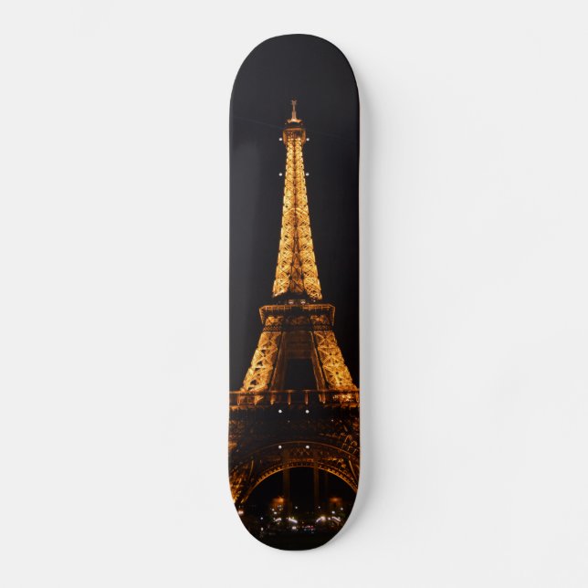 Eiffelturm-Paris-Skateboard-Plattform Skateboard (Vorderseite)