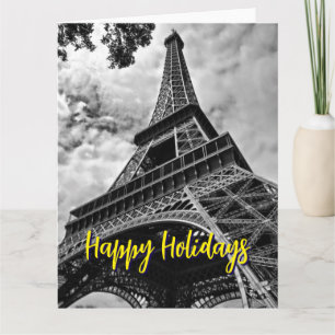 Eiffelturm Paris Vintage Retro Art Karte