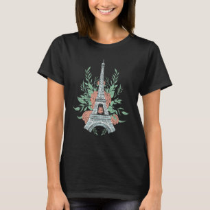 Eiffelturm Paris Zeichen der Liebe Frankreich Pari T-Shirt