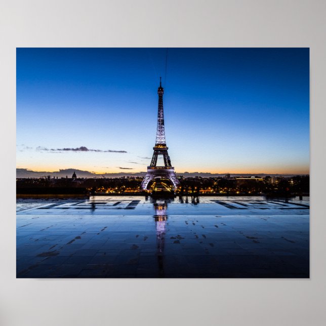Eiffelturm Poster (Vorne)