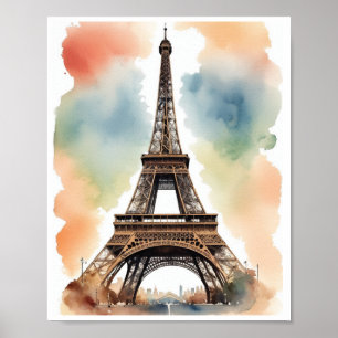 Eiffelturm Poster Wall Art Room Deco