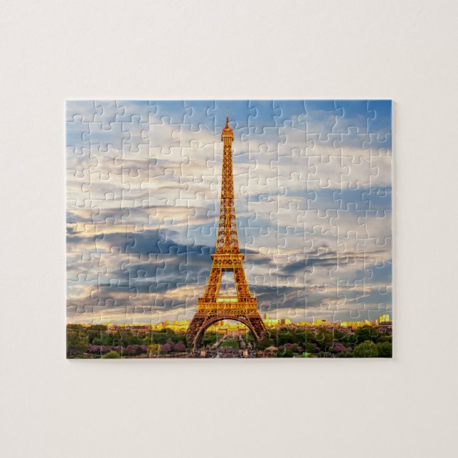 Eiffelturm Puzzle (Horizontal)
