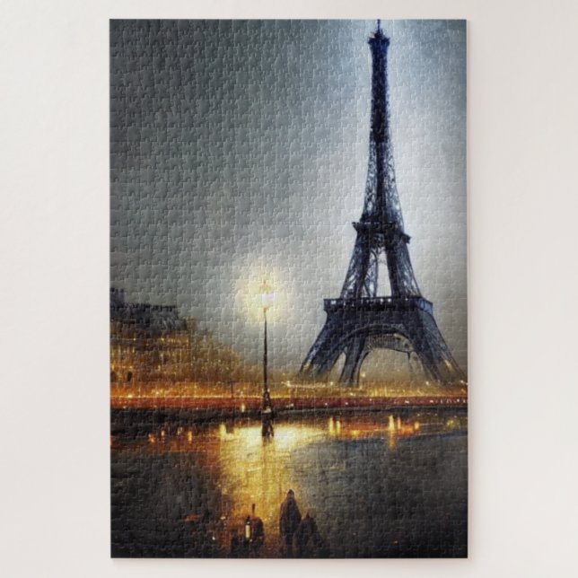 Eiffelturm Puzzle (Vertikal)