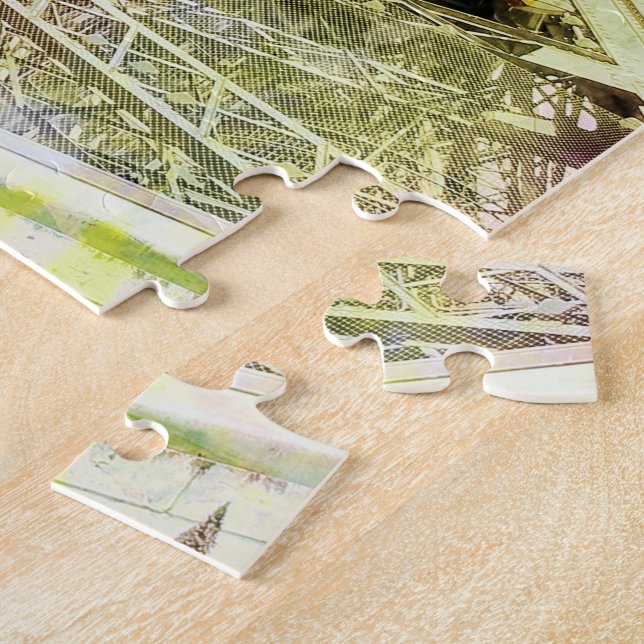Eiffelturm-Puzzlespiel Puzzle (Seite)