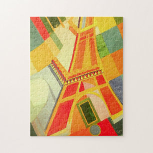 Eiffelturm-Puzzlespiel Roberts Delaunay Puzzle