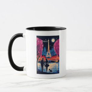 Eiffelturm-Sehenswürdigkeit Paris Tasse