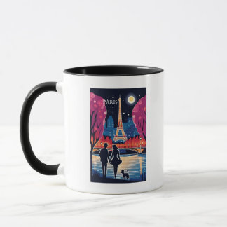Eiffelturm-Sehenswürdigkeit Paris Tasse