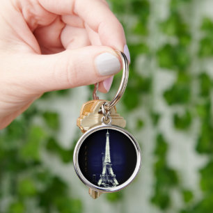 Eiffelturm & Surreal Paris Art / Liebe Frankreich Schlüsselanhänger