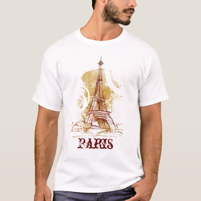 Eiffelturm T-Shirt (Vorderseite)