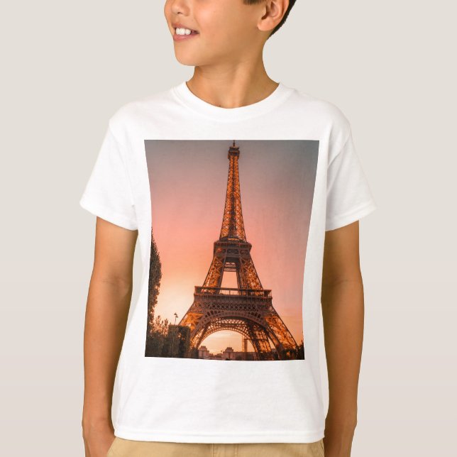 Eiffelturm  T-Shirt (Vorderseite)