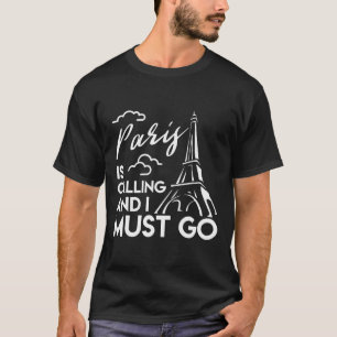 Eiffelturm T-Shirt Paris Ruft Paris Urlaub