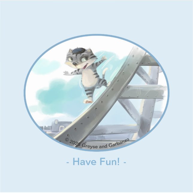 Eiffelturm Vinyl Sticker - Spaß (verschiedene Größ (Vorderseite)