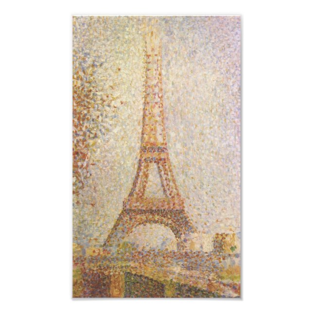 Eiffelturm von Georges Seurat Fotodruck (Vorne)