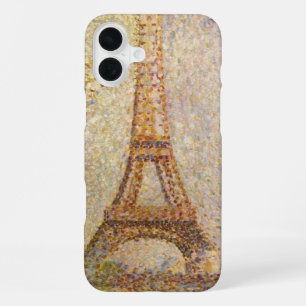 Eiffelturm von Georges Seurat, Vintage Kunst iPhone 16 Plus Hülle