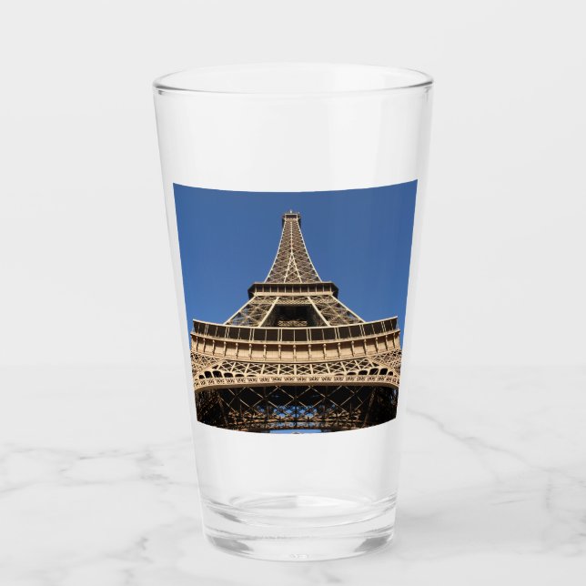 Eiffelturm von Paris in Frankreich Glas (Vorderseite)