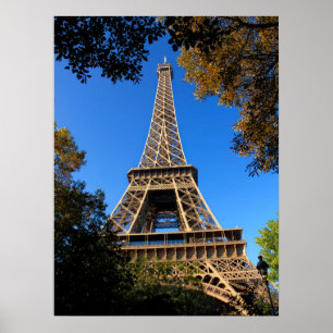 Eiffelturm von Paris in Frankreich Poster
