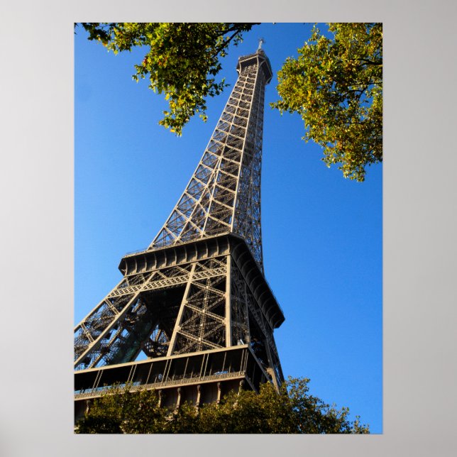 Eiffelturm von Paris in Frankreich Poster (Vorne)