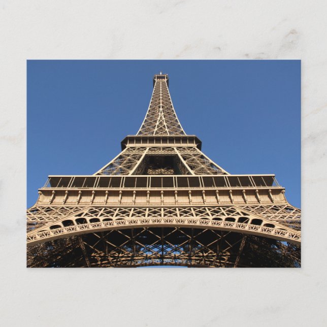 Eiffelturm von Paris in Frankreich Postkarte (Vorderseite)