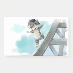 Eiffelturmnotizen 10 Zoll x 6 Zoll Post-it Klebezettel