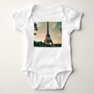 Eiffelturmwerfer Baby Strampler