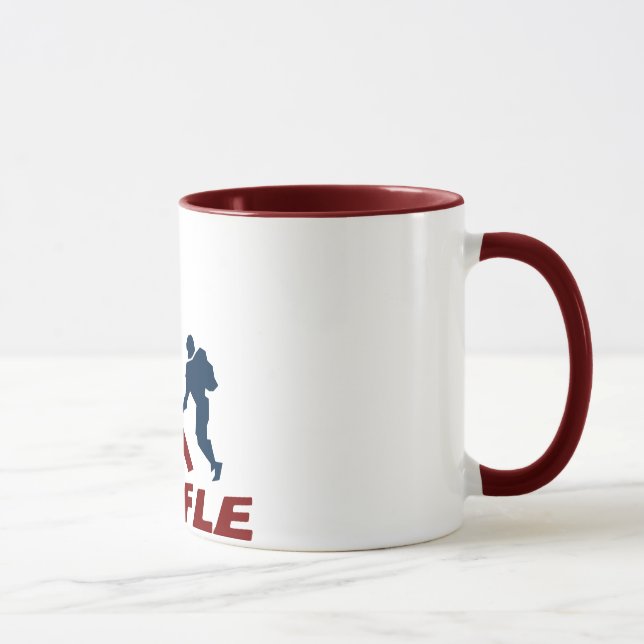 Eiffle Logo-Kaffee-Tasse Tasse (Rechts)