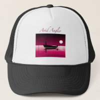 Eifriger Angler-Hut