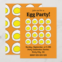 Eigelb Eier Party