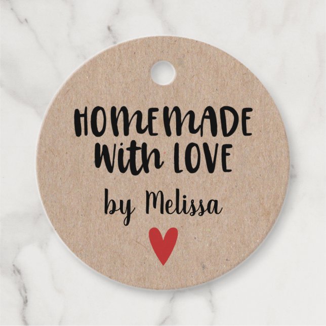 Eigenart mit Liebe Kraft Personalisiert Geschenkanhänger (Vorderseite)