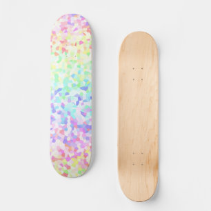Eigenartige Farbige Groovy Regenbogen Sprinkle-Mos Skateboard