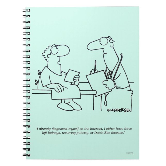 Eigendiagnose Notizblock (Vorderseite)