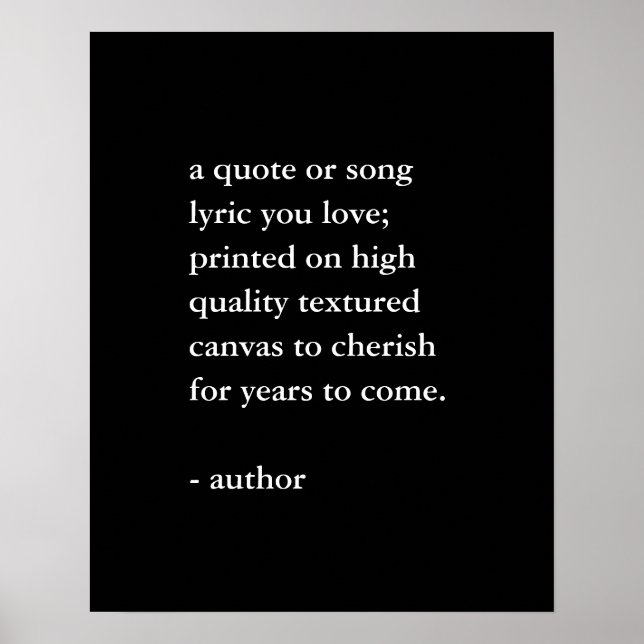 Eigene Angebotsausgabe Poster (Vorne)