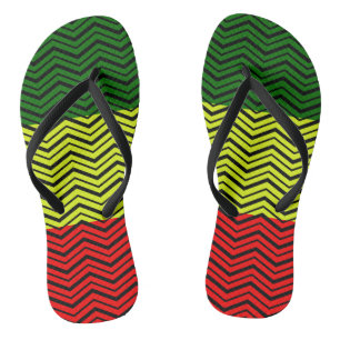 Eigene Anpassung - Rasta Flip Flops