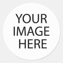 Eigene Anpassung Runder Aufkleber