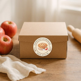 Eigene Apple Pie Custom Aufkleber