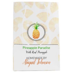 Eigene Bath-und Körperpackung Ananas Mittlere Geschenktüte