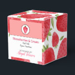 Eigene Bath-und Körperpackung | Erdbeere Geschenkschachtel<br><div class="desc">Dieses niedliche, wasserfarbene Erdbeeren-Design ist vollständig anpassbar, sodass es für jedes Ihrer erdbeergeschmackvollen oder duftenden Handwerksgeschenke, aber auch für nähende und handwerkliche Projekte mit Erdbeerdesign oder Erdbeeren-Muster und nicht nur für Ihr Bad und Ihr Körpergeschenk verwendet werden kann. Ändern Sie den 'Namen' Ihrer Seife oder Geschenke, die Schrift Typografie Zeile...</div>