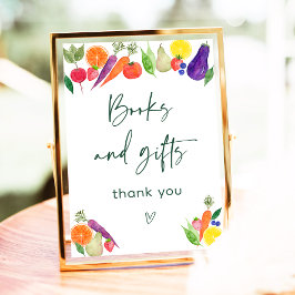 Eigene Bauern Marktbuch- und Geschenkzeichen Poster