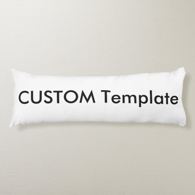 Eigene Baumwolle hypoallergene Körperkissen 20" x  (Vorderseite)