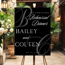 Eigene Begrüßung Unterschreiben Probe Abendessen