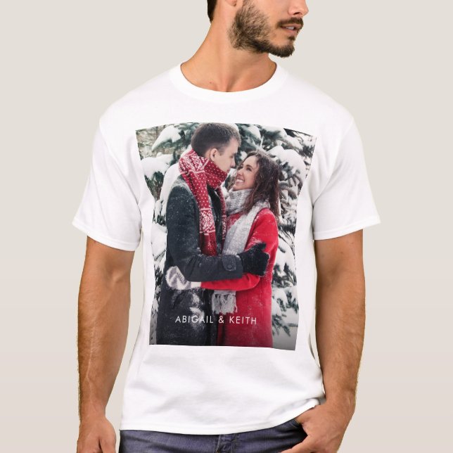 Eigene benutzerdefinierte Foto-T - Shirt hinzufüge (Vorderseite)