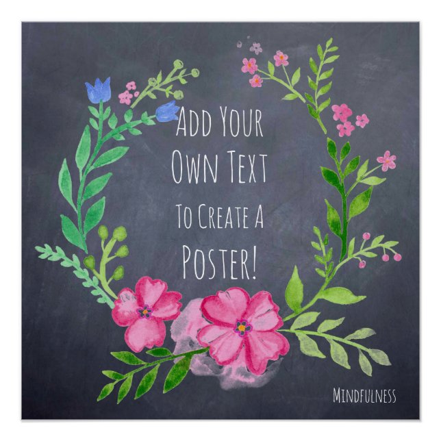 Eigene Bewusstseinsmotivation fördern Poster (Vorderseite)