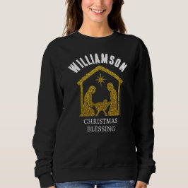 Eigene Christliche Weihnachtszeit Sweatshirt