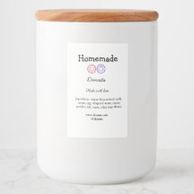 Eigene Donuts mit Liebe ergänzen Text-Website