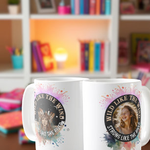 Eigene Empowerment des Fotos, Inspirationsgeschenk Kaffeetasse