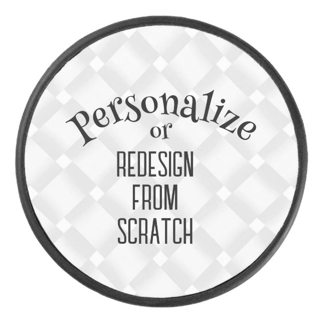 Eigene erstellen - Anpassen Eishockey Puck (Vorderseite)