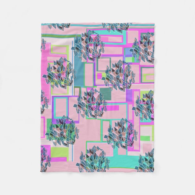 Eigene Farbe Fleecedecke (Vorderseite)