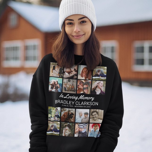 Eigene Foto hinzufügen und Personalisierten Text h Sweatshirt (Von Creator hochgeladen)
