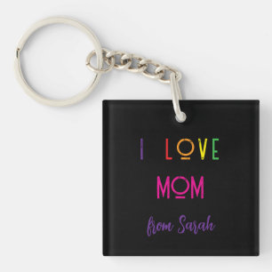 eigene Foto-Mom-Keyring Schlüsselanhänger